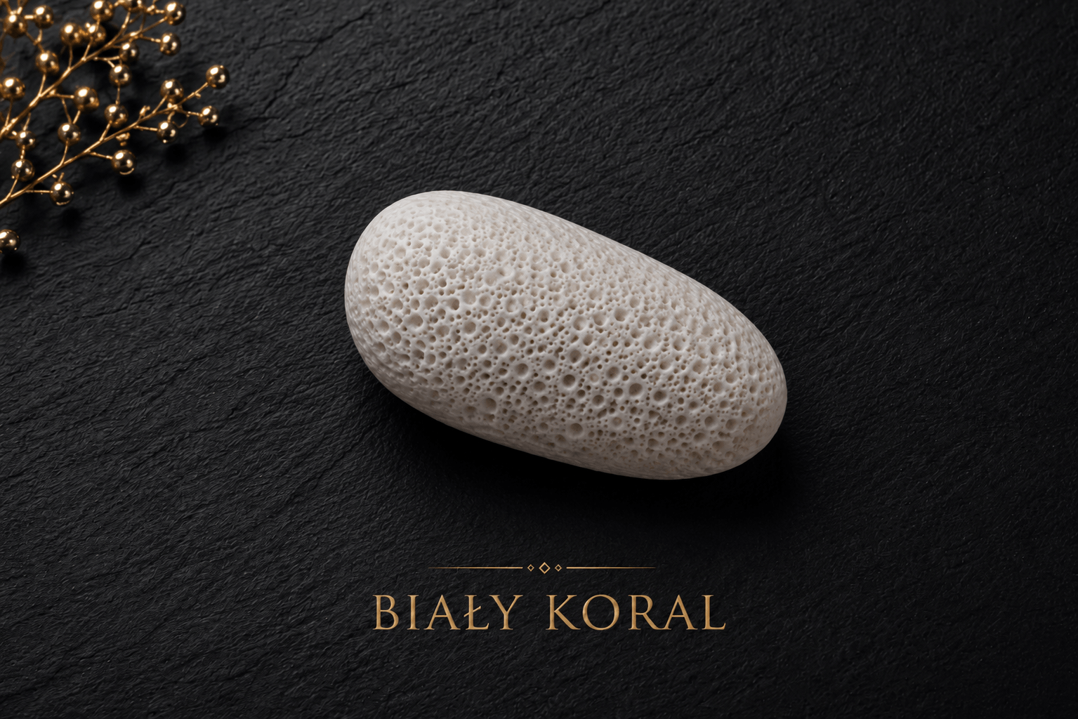 Biały koral