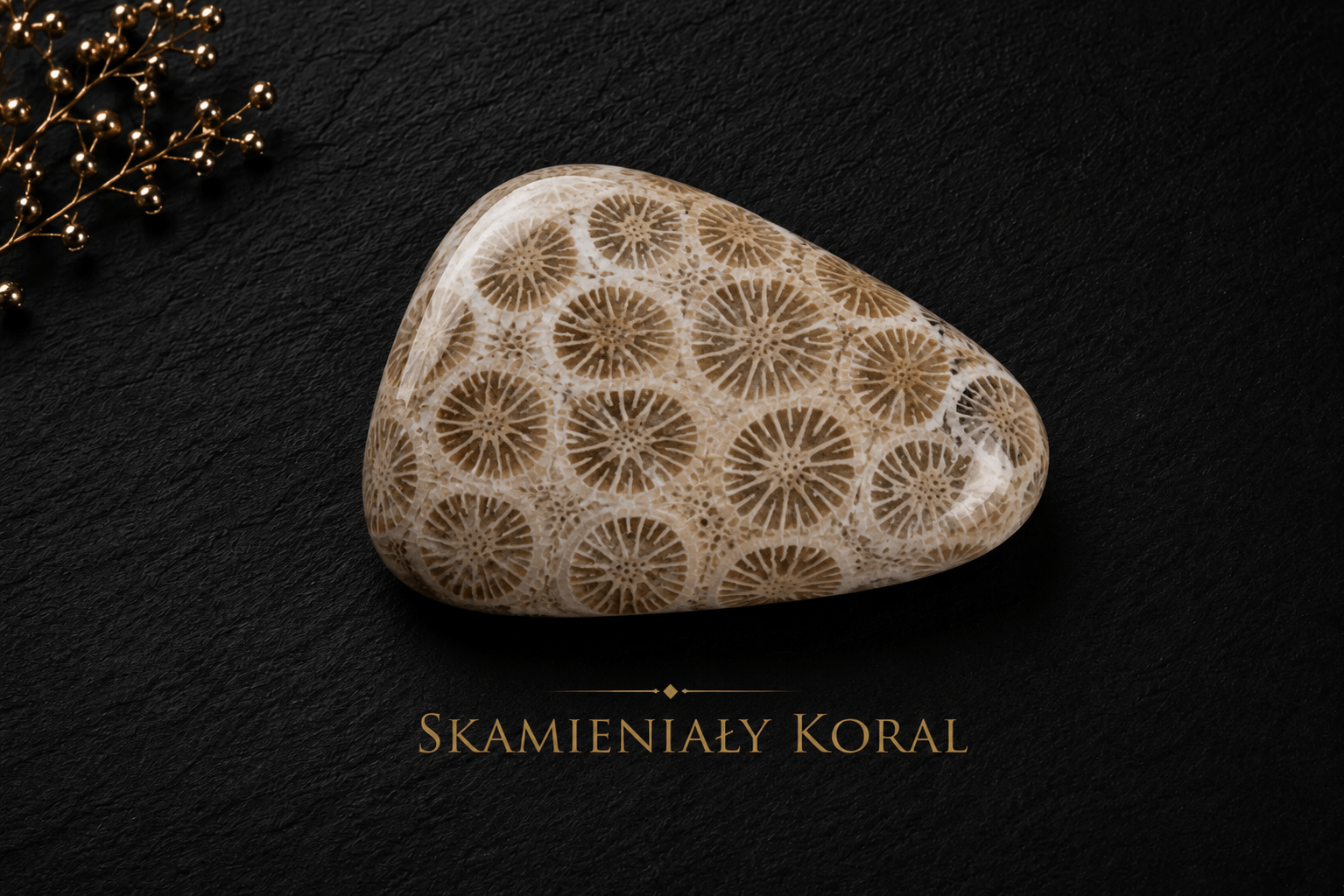 Skamieniały koral