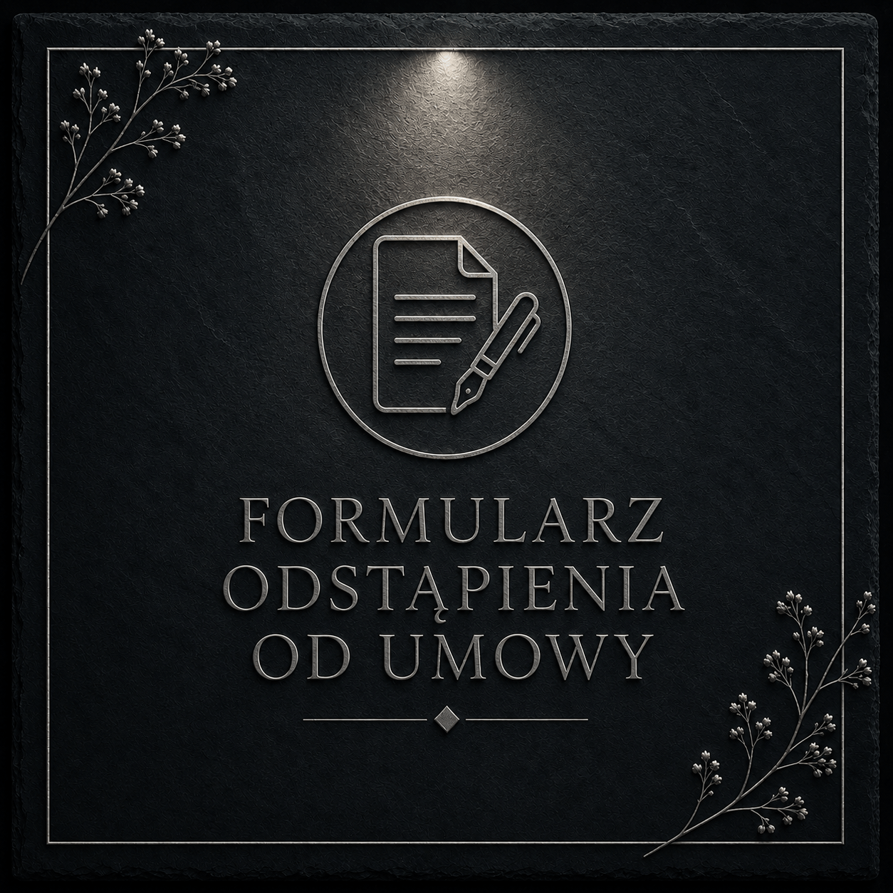 Formularz odstąpienia od umowy w sklepie internetowym SERETI.